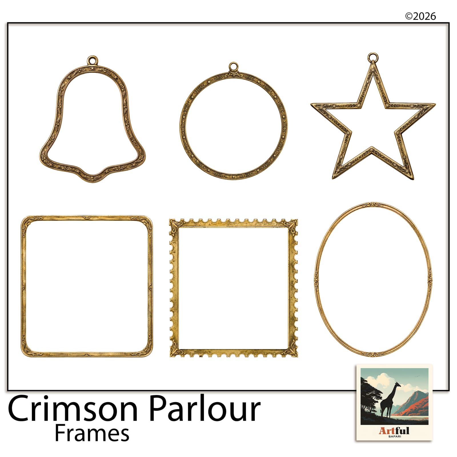 Crimson Parlour Frames