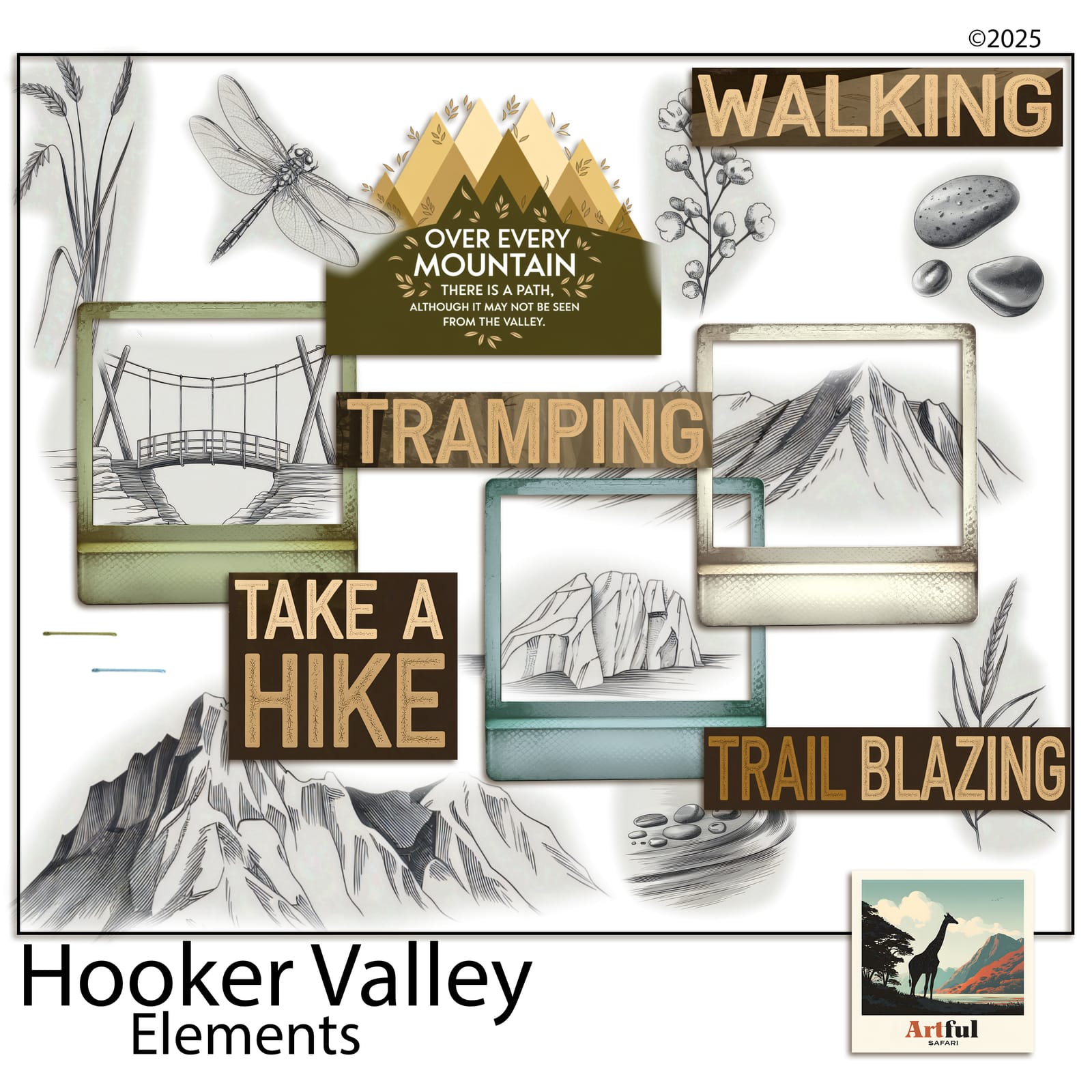 Hooker Valley Elements