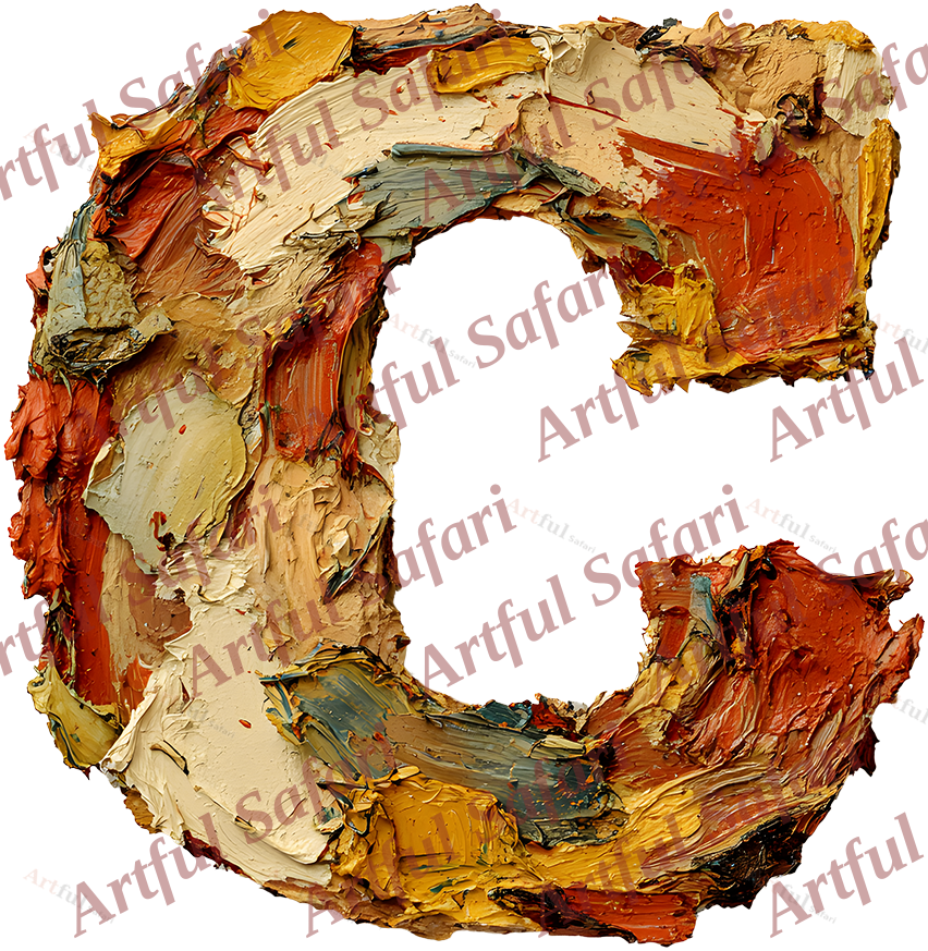 Tuscan Impasto Alphabet preview