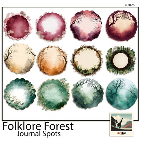 Folklore Forest Journal Spots