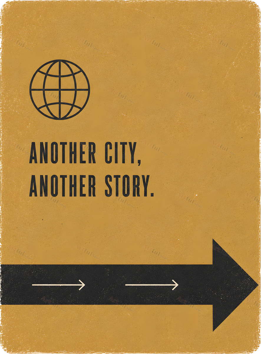 Urban Travel Journal Cards preview