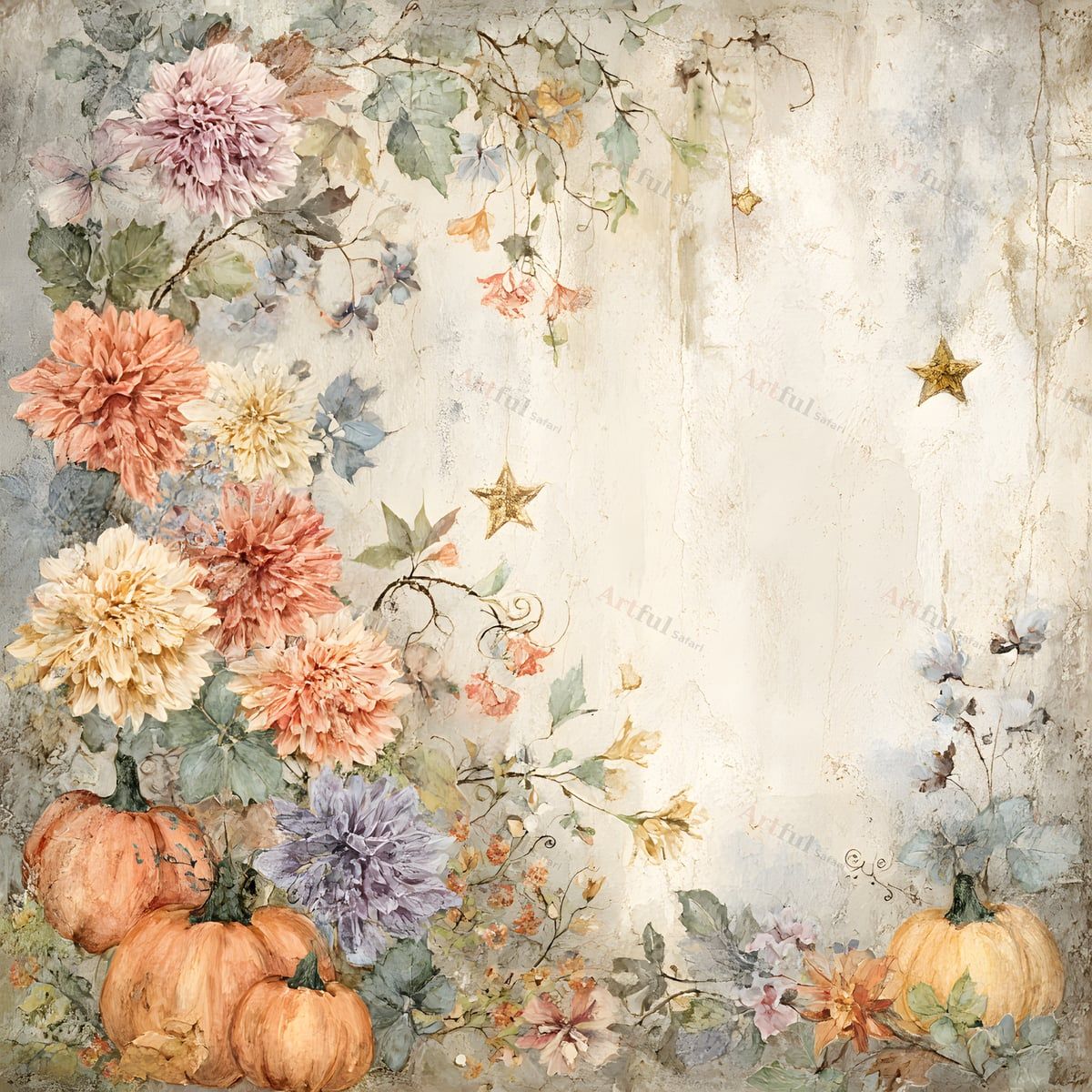 Halloween Pumpkin Pals Pattern Papers preview