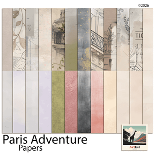 Paris Adventure Papers preview