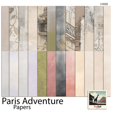 Paris Adventure Papers