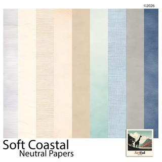 Soft Coastal Neutral Papers preview