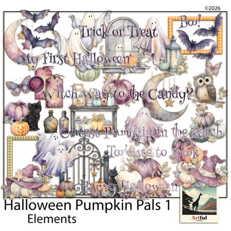 Halloween Pumpkin Pals Elements
