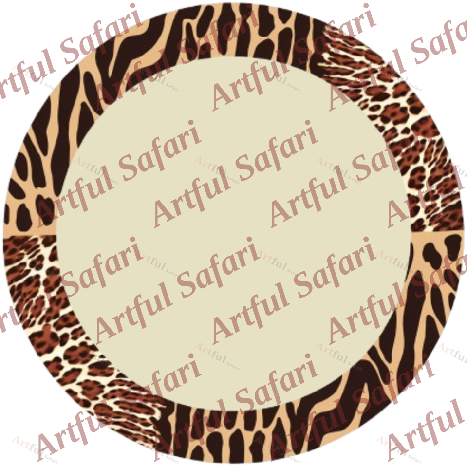 African Sunset Journaling Cards preview