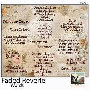 Faded Reverie Words