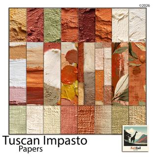 Tuscan Impasto Papers preview