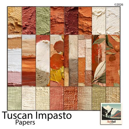 Tuscan Impasto Papers