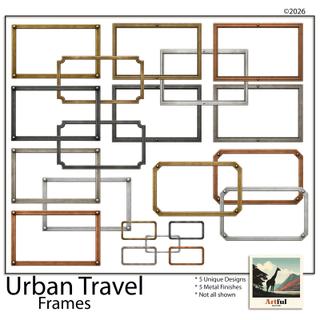 Urban Travel Frames preview
