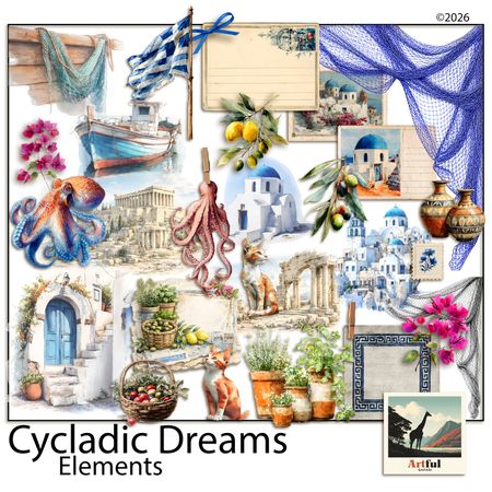Cycladic Dreams Elements