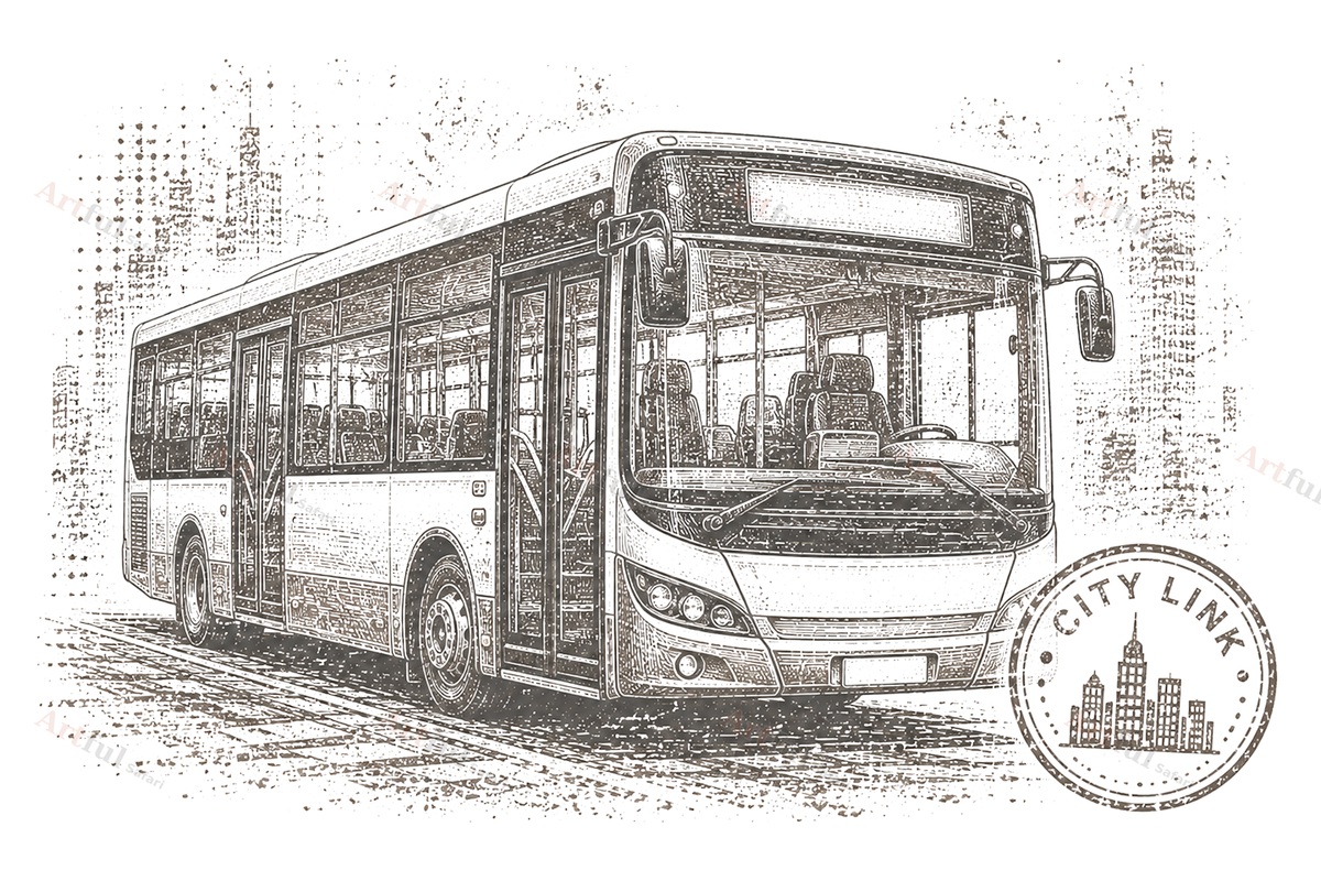 Urban Travel Modern Stamps preview