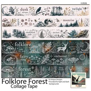 Folklore Forest Collage Tape preview