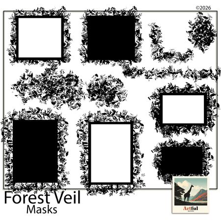 Forest Veil Masks