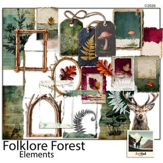 Folklore Forest Elements preview