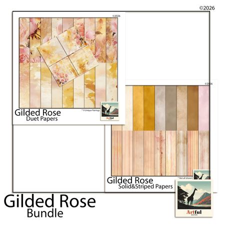 Gilded Rose Papers Bundle
