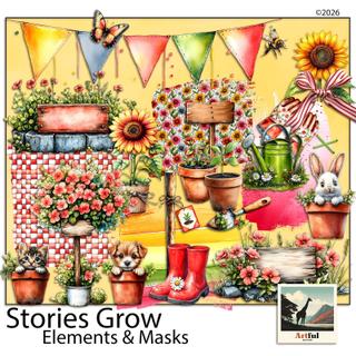Stories Grow Elements preview