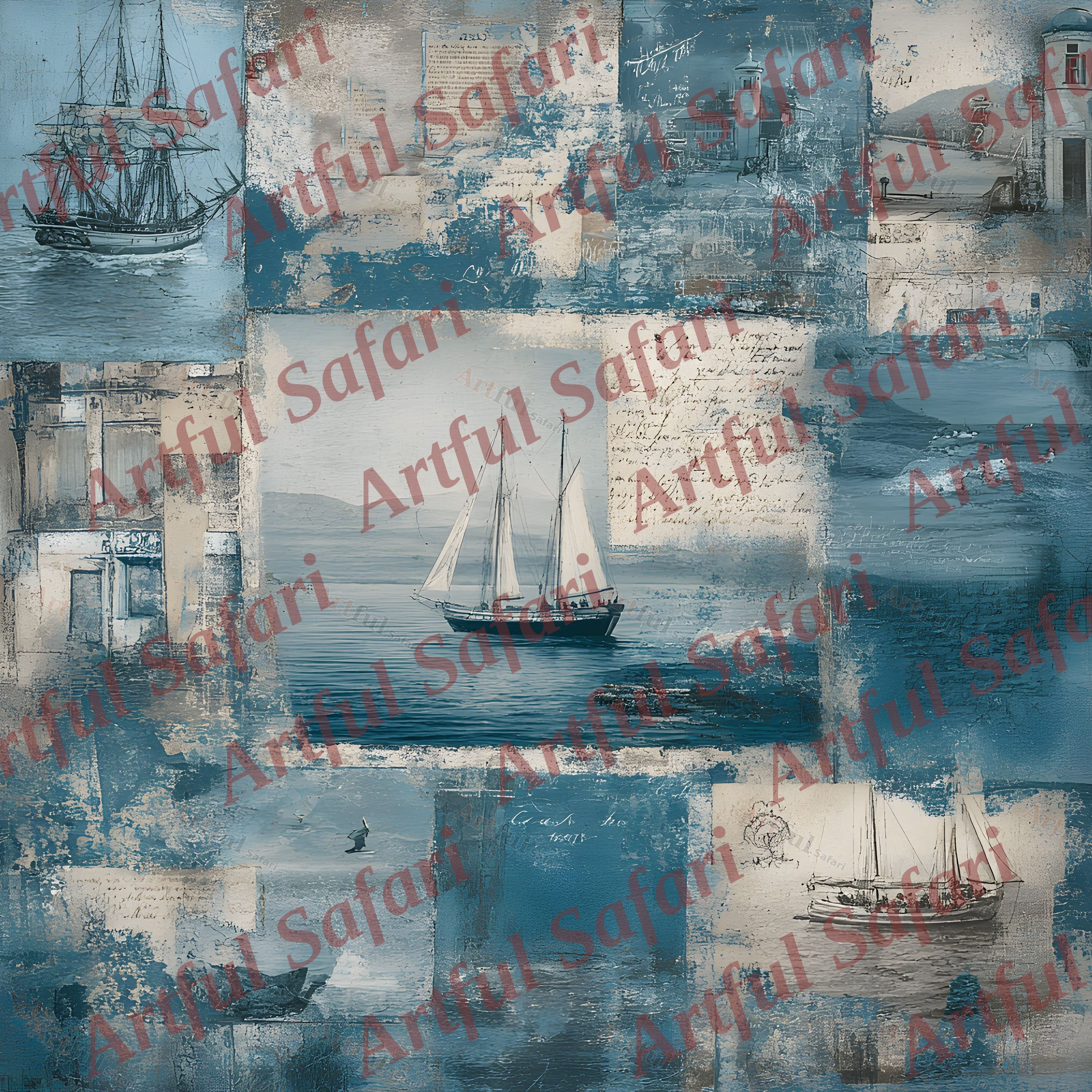 Weathered Tide Paper preview