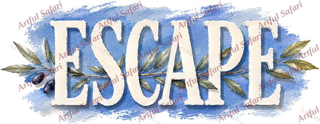 Cycladic Dreams Word Art preview