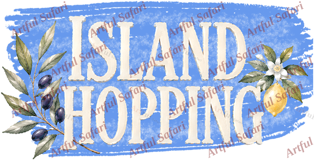 Cycladic Dreams Word Art preview