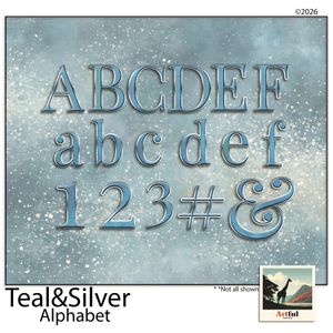 Enchanted Hours - Teal & Silver Alpha
