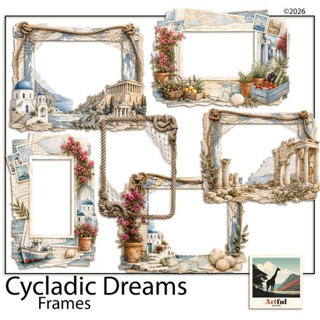 Cycladic Dreams Frames